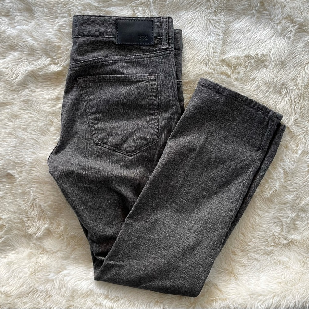 Hugo Boss Regular Fit Stretch Gray Jeans 32/30